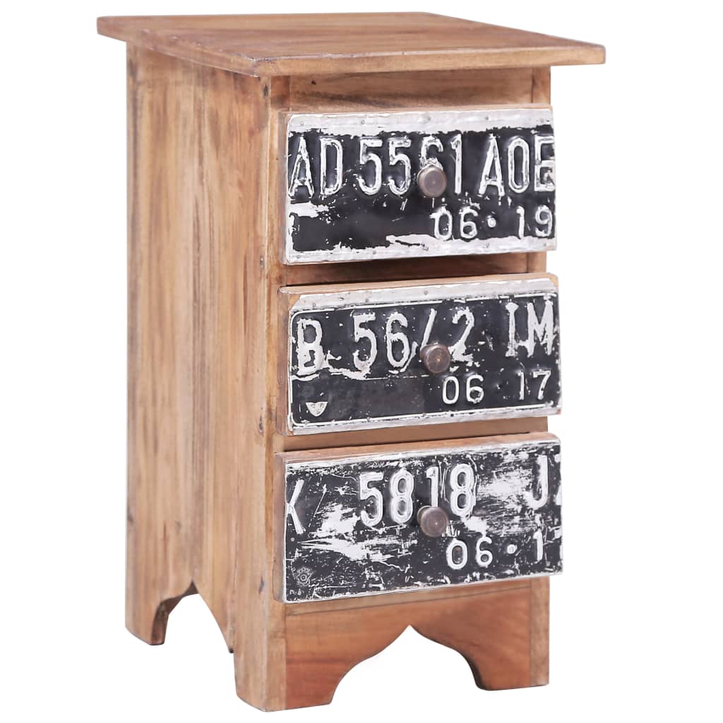 Bedside Table - ROSSER Nightstand Variable 30cm - Millennium Furniture