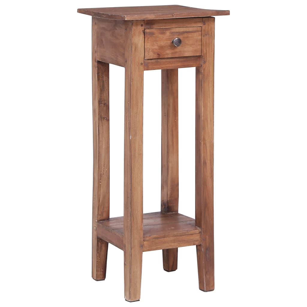 Plant Stand 30x30x75 cm Solid Reclaimed Wood - Direct Imports