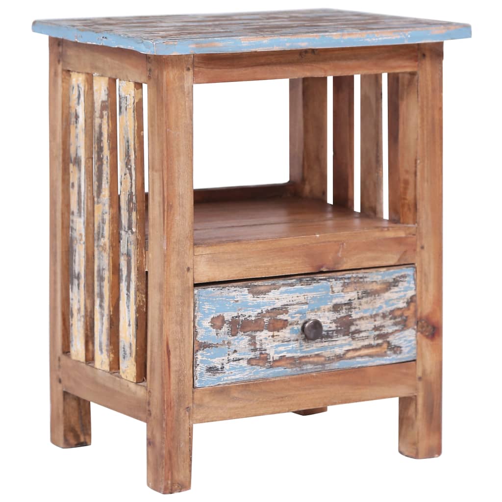 Bedside Table - LIVORNO Nightstand Mix Colour 41cm - Sid & Sam