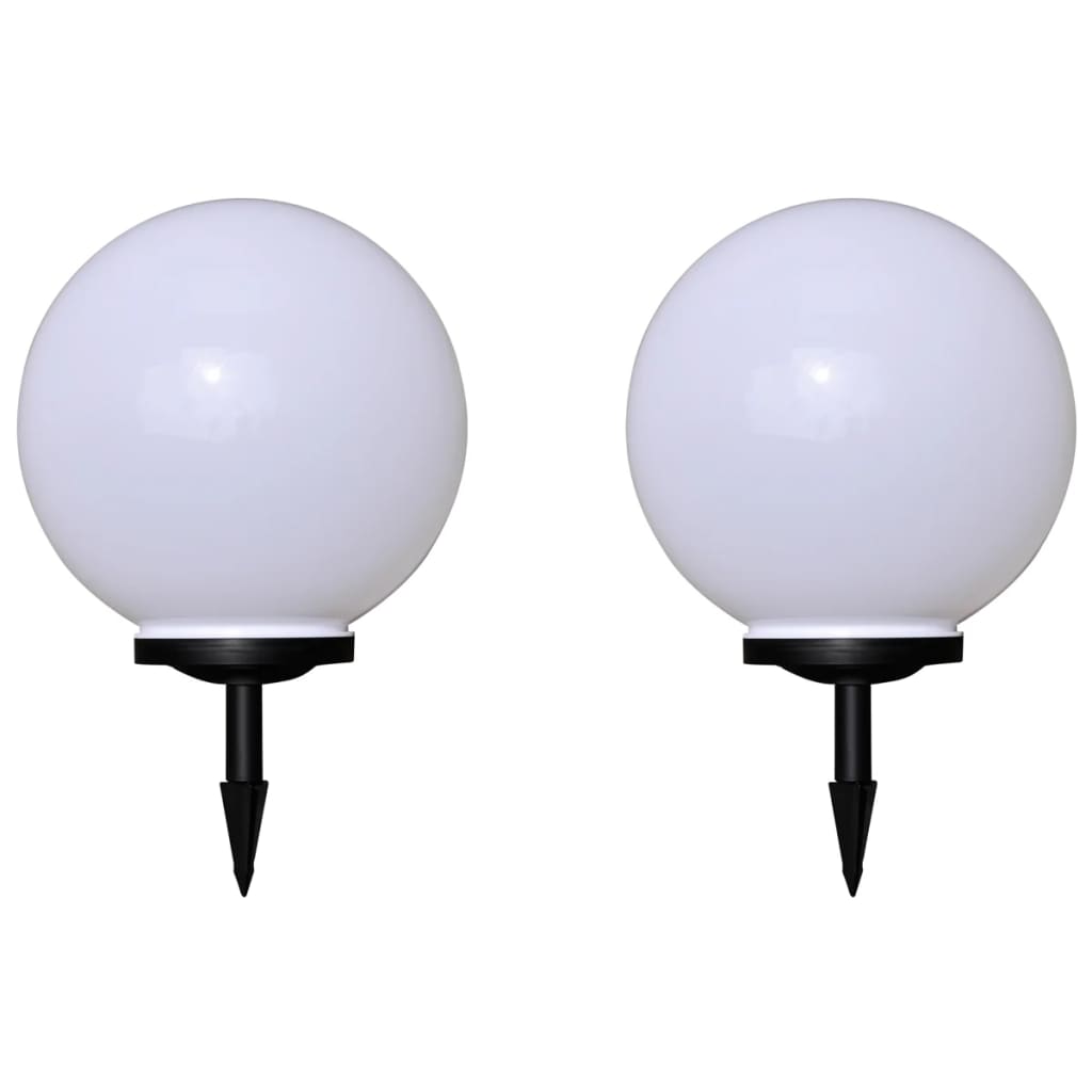 Outdoor Pathway Lamps 2 pcs LED 40 cm with Ground Spike - All Things Good