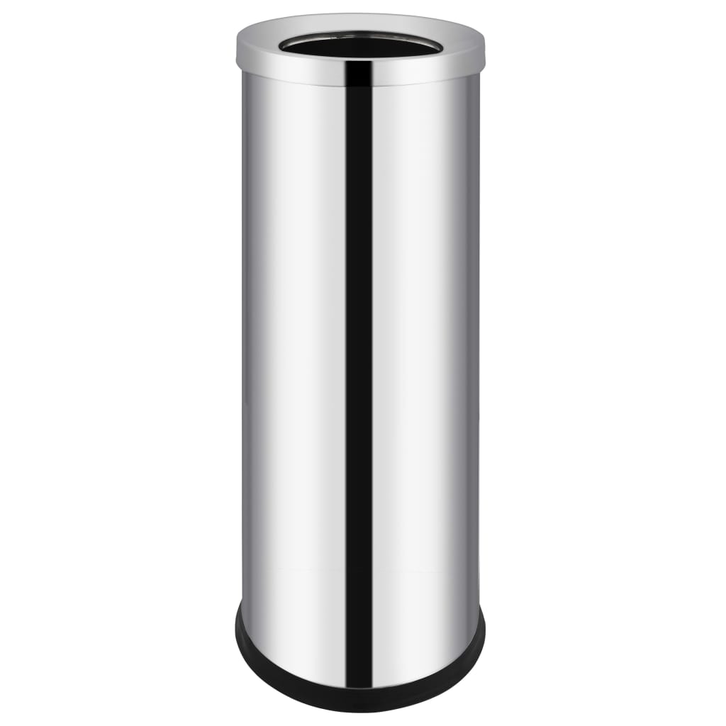 Waste Bin Hotel Stainless Steel 32 L - Decor Base