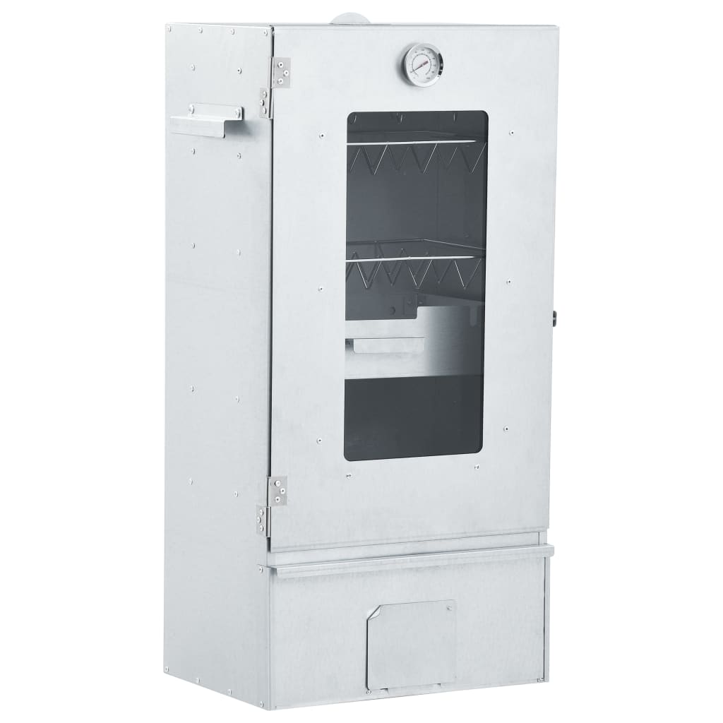 BBQ Oven Smoker with 1kg Wood Chips 44.5x29x83 cm - Sid & Sam
