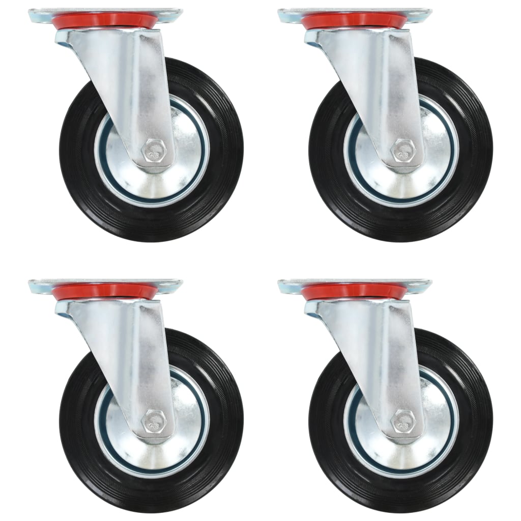 12 pcs Swivel Casters 160 mm - Brittle & Co