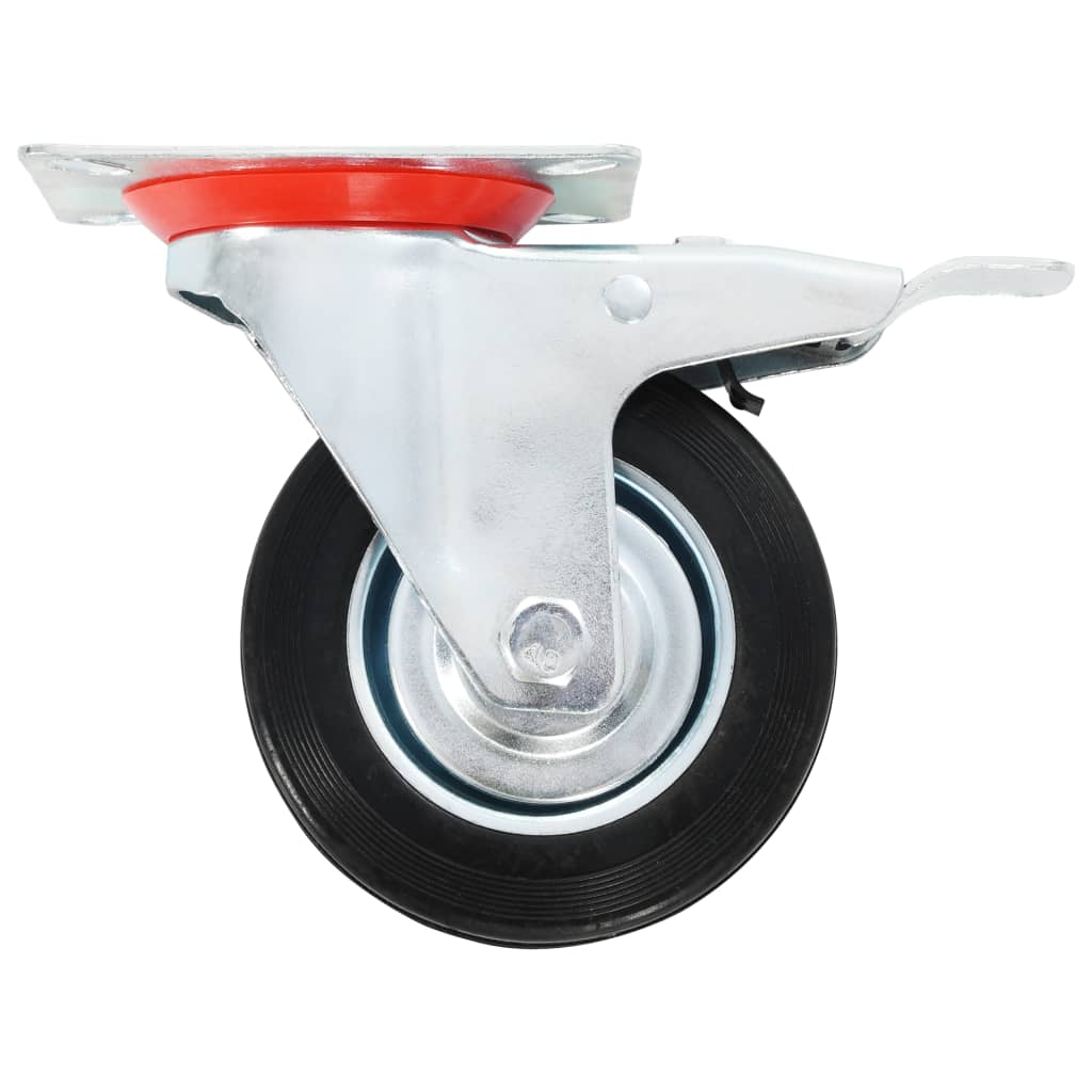 12 pcs Swivel Casters 100 mm - Merlin Deals