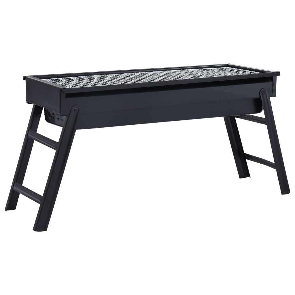 Portable Camping BBQ Grill Steel 60x22.5x33 cm - Unbeatable Bargains