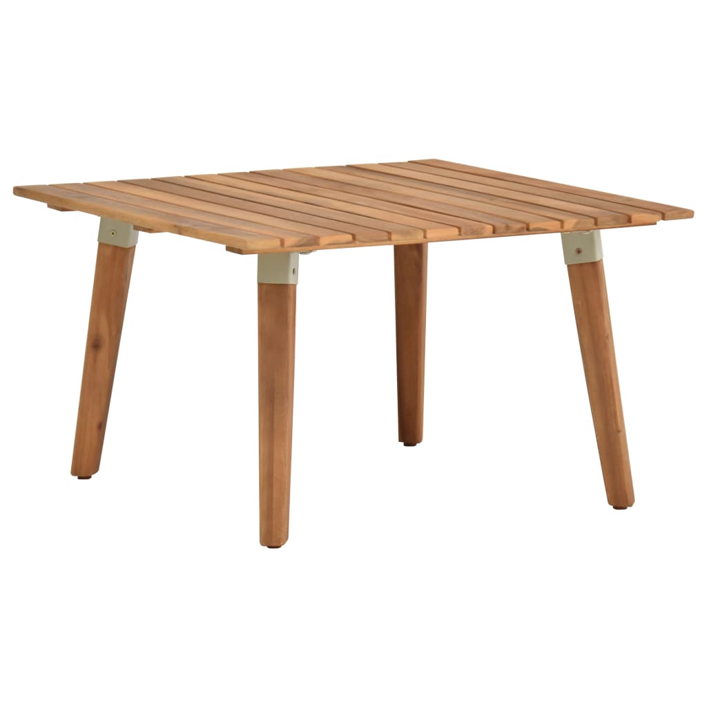 Garden Coffee Table 60x60x36 cm Solid Acacia Wood - All Things Good