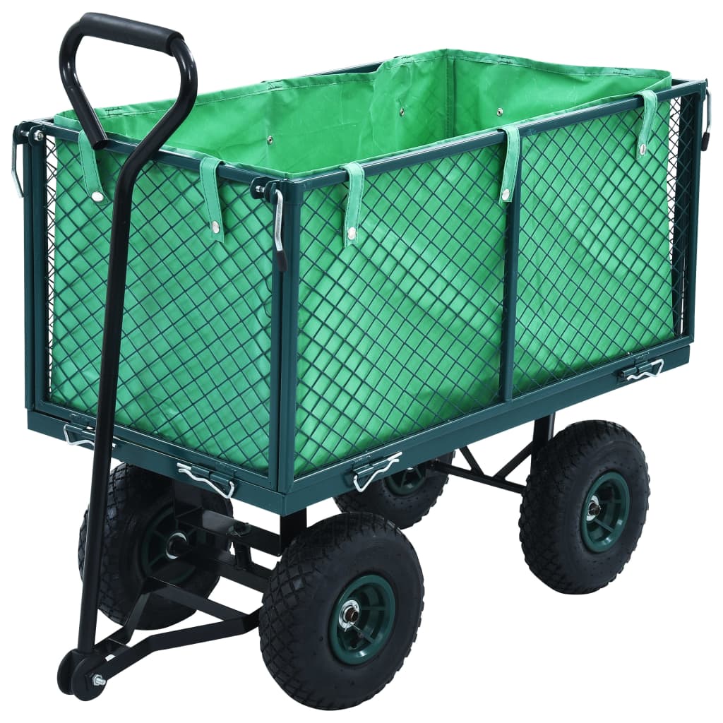 Garden Hand Trolley Green 350 kg - Casper Homes