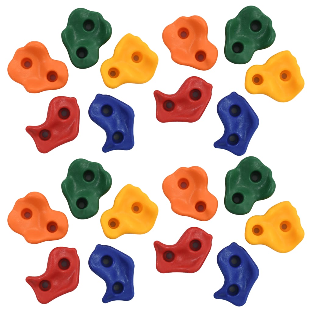 Climbing Stones 20 pcs Multicolour PE - Merkel Designers