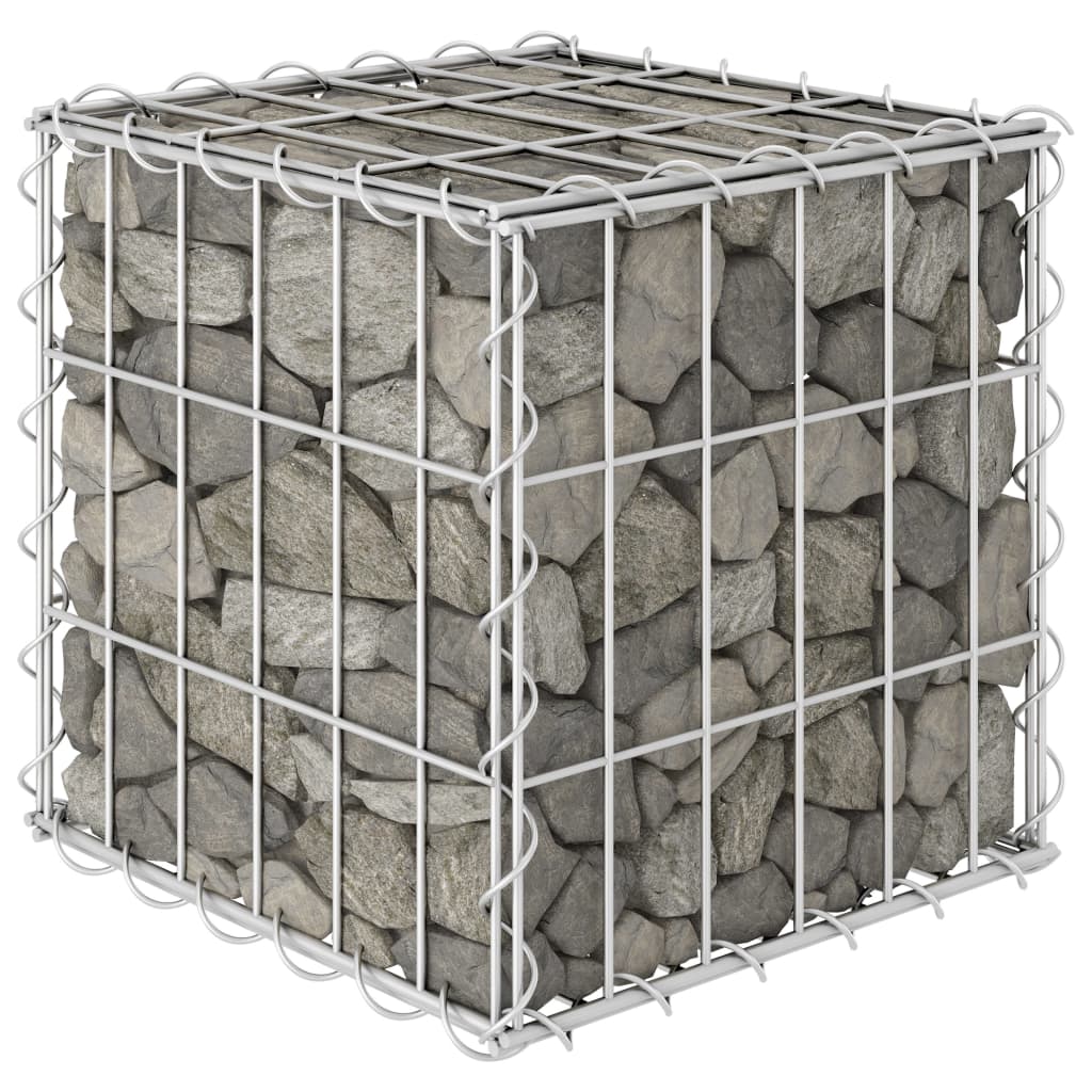 Cube Gabion Raised Bed Steel Wire 30x30x30 cm - R and M Furniture