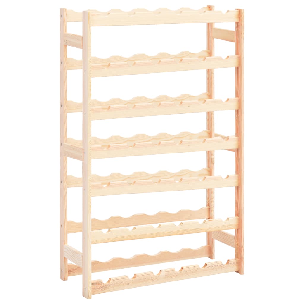 Wine Rack for 42 Bottles Pinewood - R and M Furniture