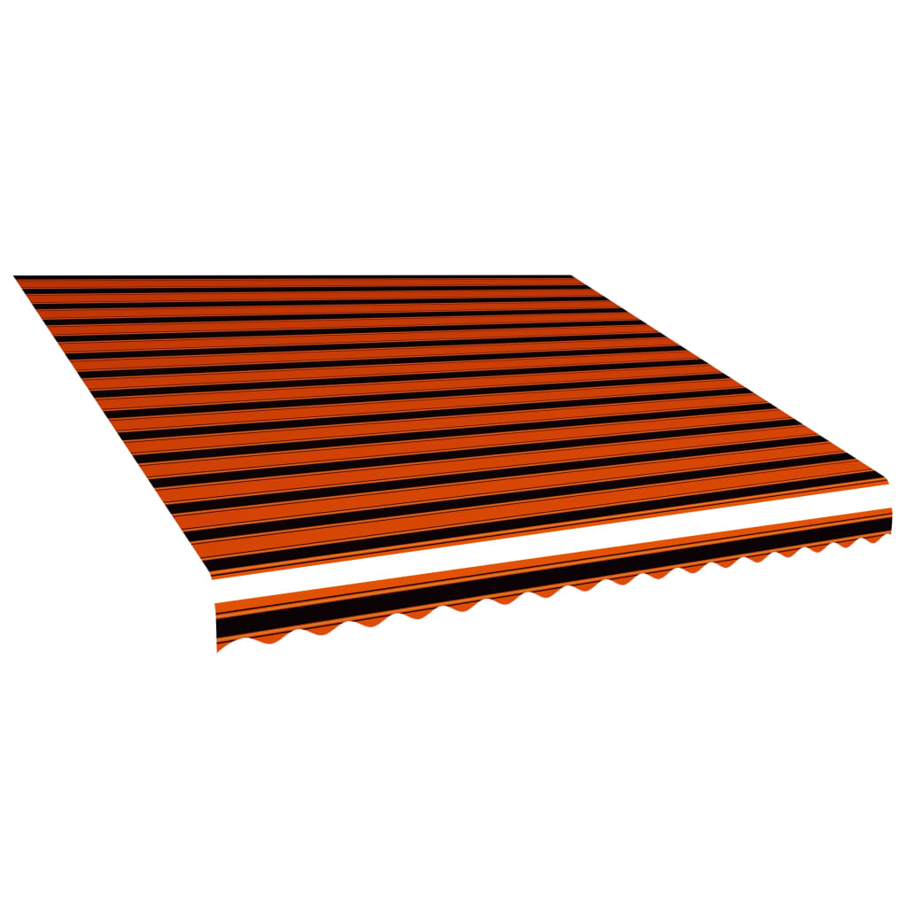 Awning Top Sunshade Canvas Orange and Brown 450x300 cm - R and M Furniture