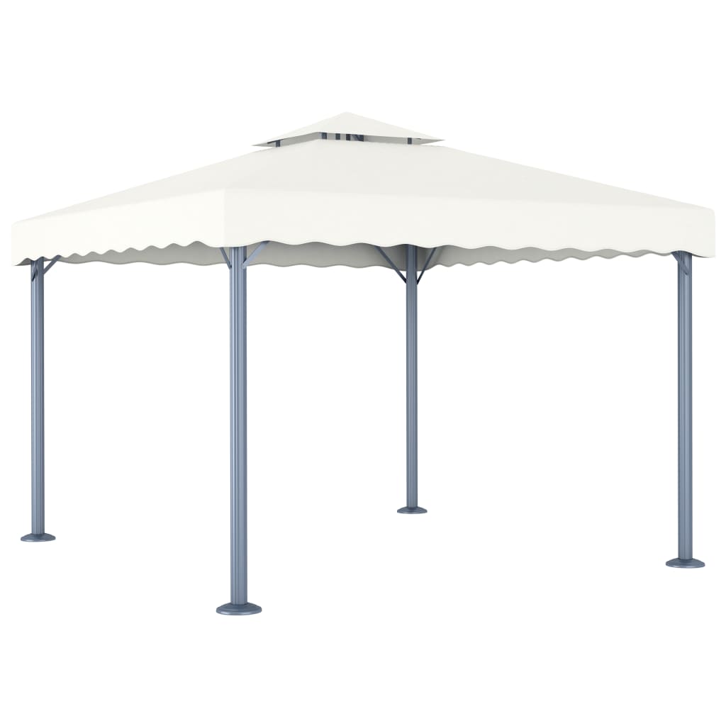Gazebo 300x300 cm Cream Aluminium - Millennium Furniture