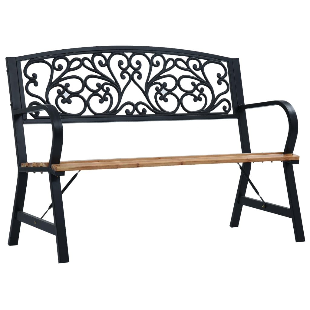 Garden Bench 120 cm Wood - Design Hut