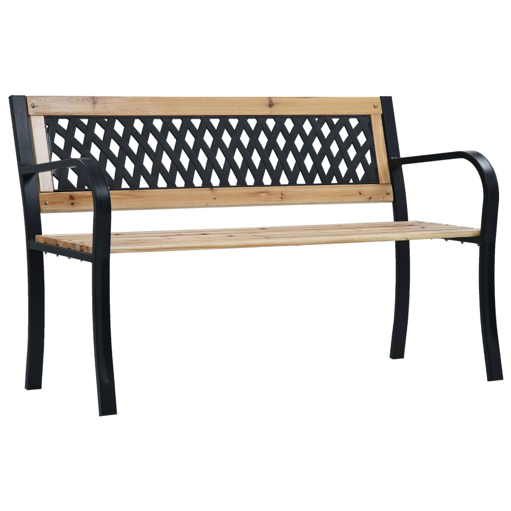 Garden Bench 120 cm Wood - Unbeatable Bargains