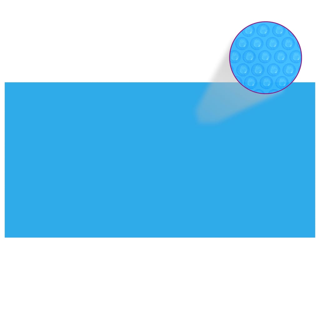 Pool Cover Blue 400x200 cm PE - Sid & Sam