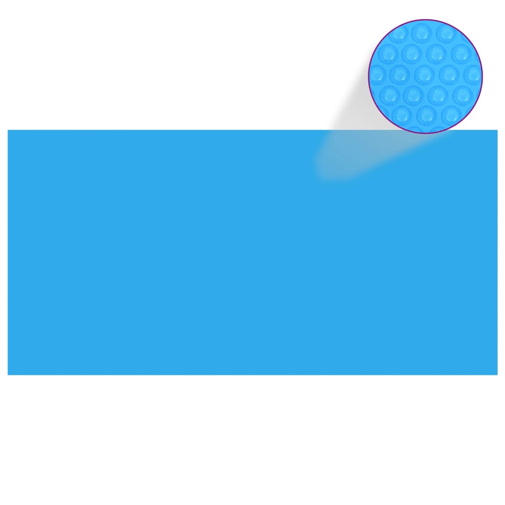 Pool Cover Blue 975x488 cm PE - Discount Dealers