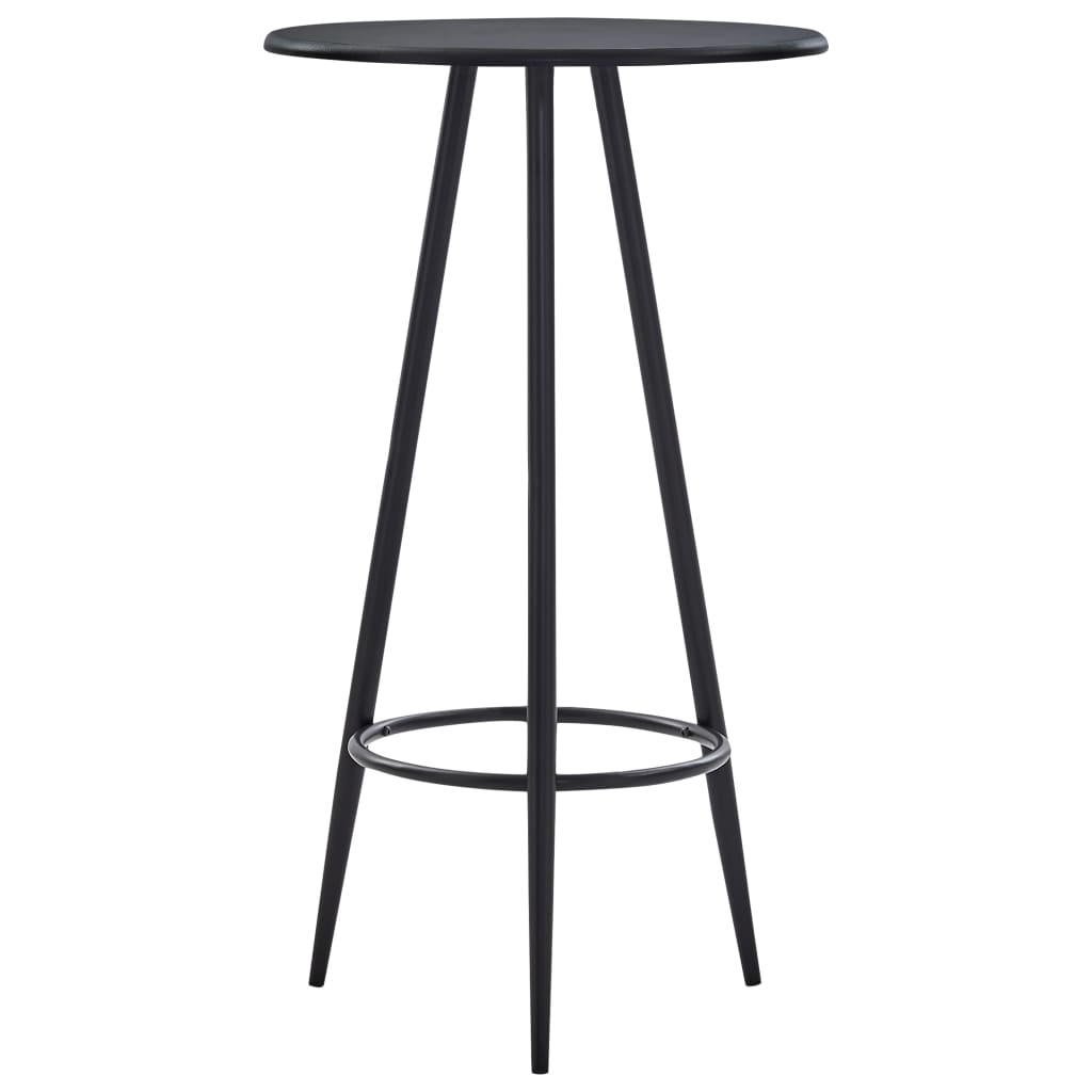 Bar Table Black 60x107.5 cm MDF - Charlotte Dunes