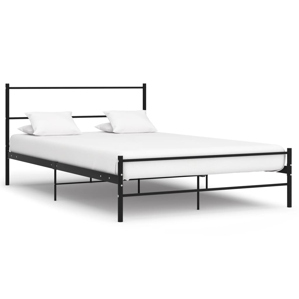 Bed Frame Black Metal 120x200 cm - The Home Maker
