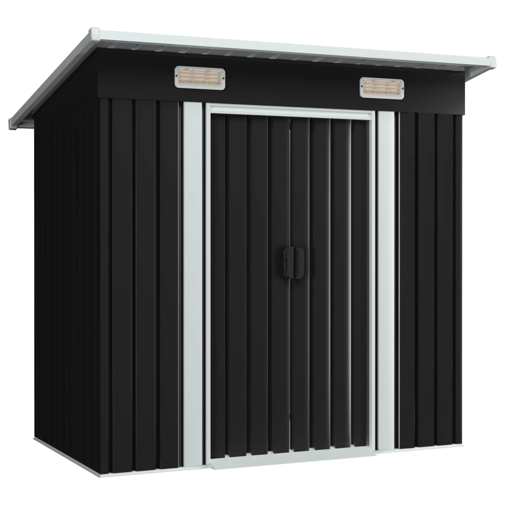 Garden Shed Anthracite Steel - Casper Homes