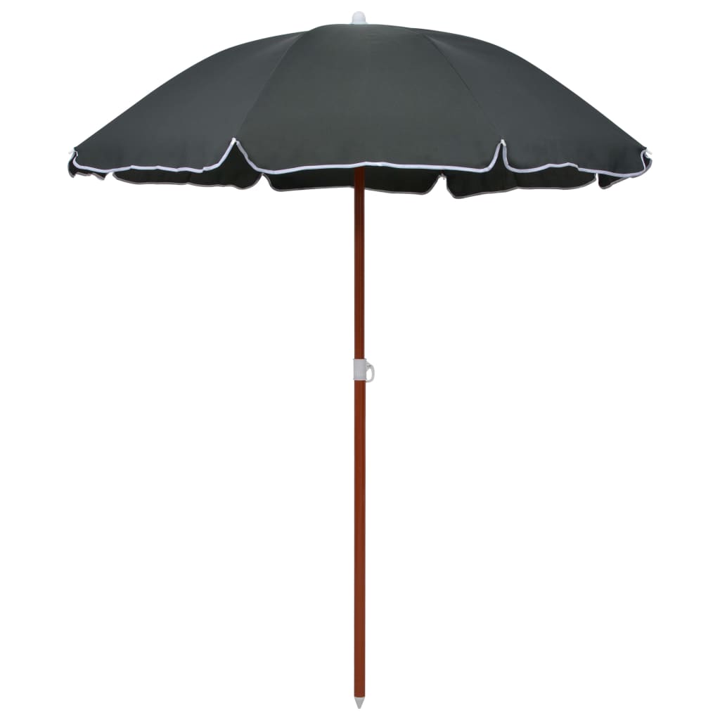 Parasol with Steel Pole 180 cm Anthracite - R and M Furniture