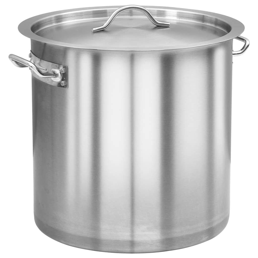 Stock Pot 35 L 36x36 cm Stainless Steel - Direct Imports