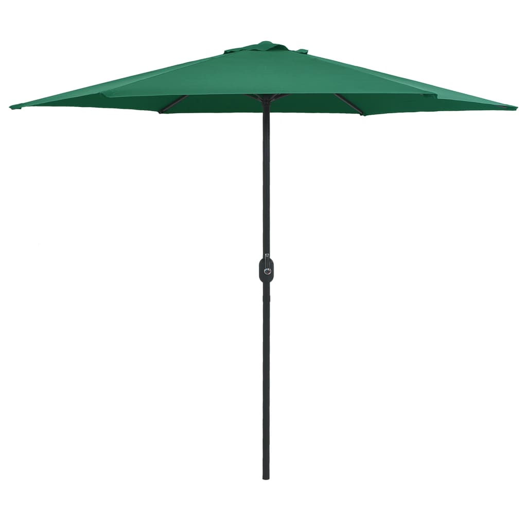 Outdoor Parasol with Aluminium Pole 270x246 cm Green - Tyrell & Tyrell