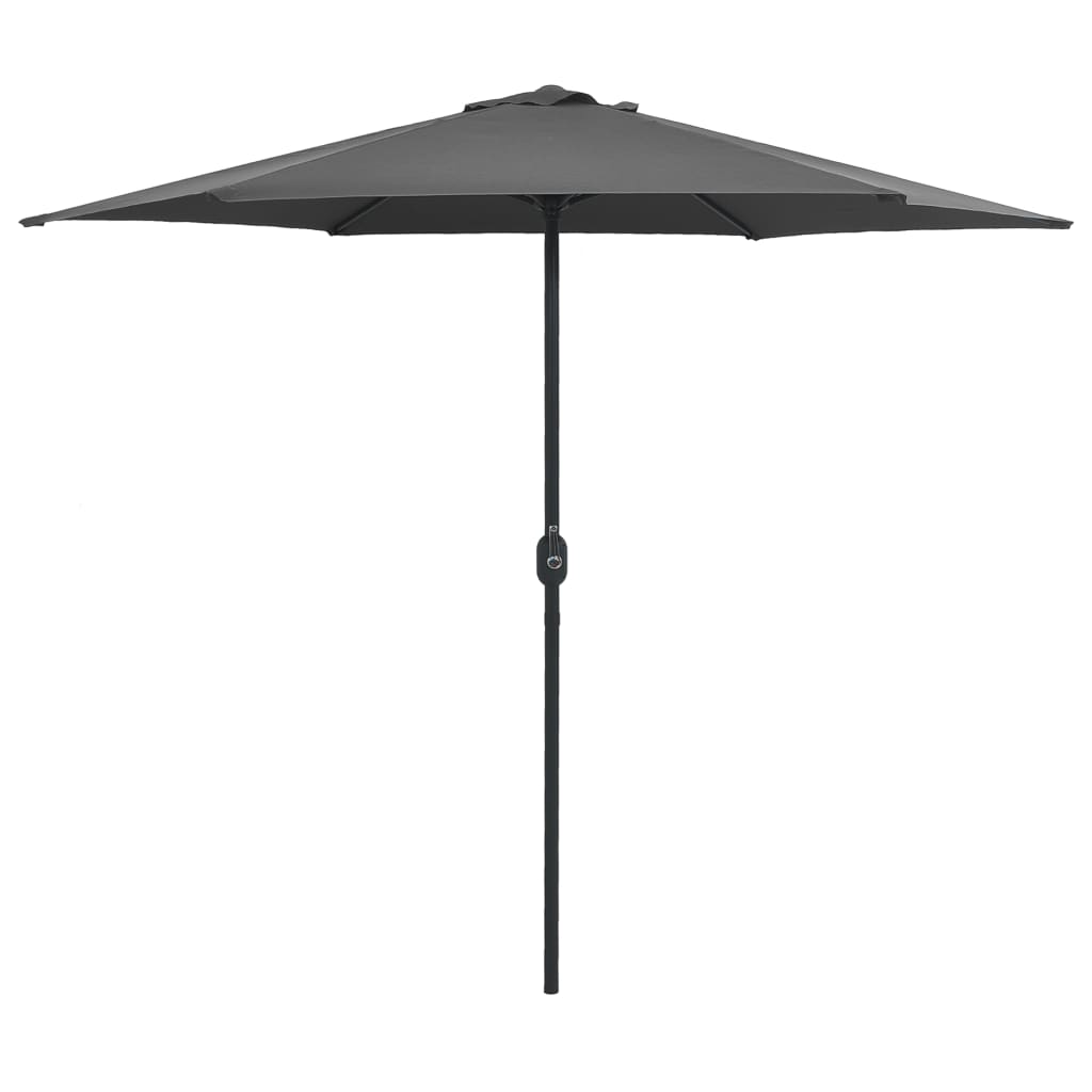 Outdoor Parasol with Aluminium Pole 270x246 cm Anthracite - Decor Base