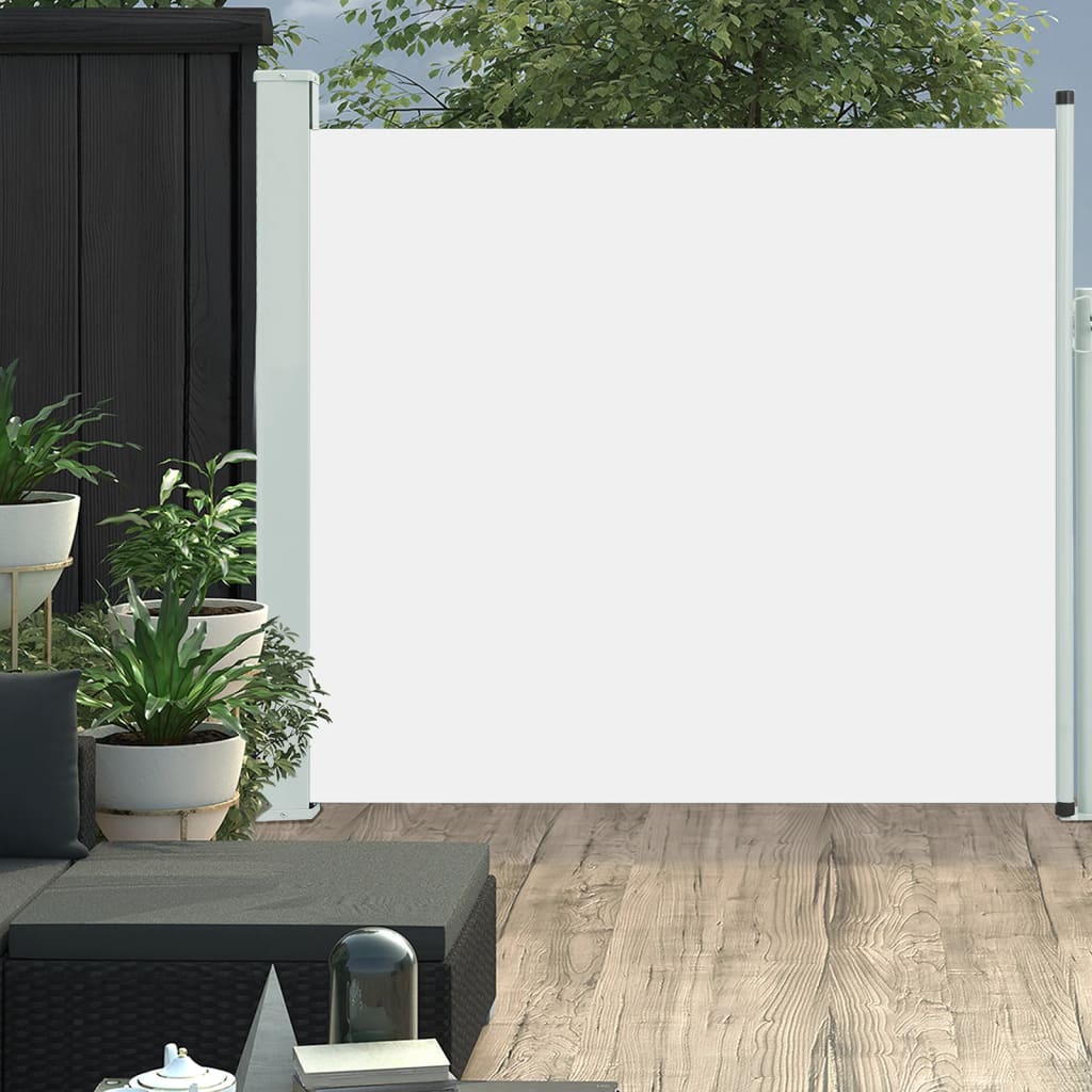 Patio Retractable Side Awning 170x300 cm Cream - Merkel Designers