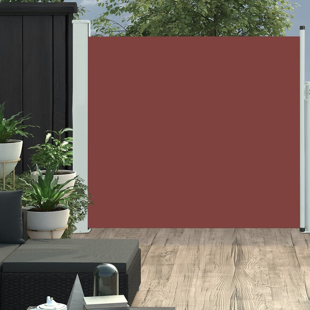 Patio Retractable Side Awning 170x300 cm Brown - Millennium Furniture