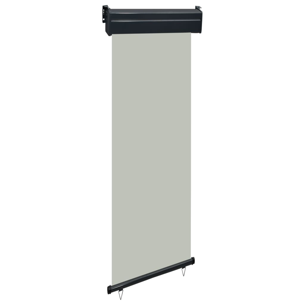 Balcony Side Awning 65x250 cm Grey - Discount Dealers