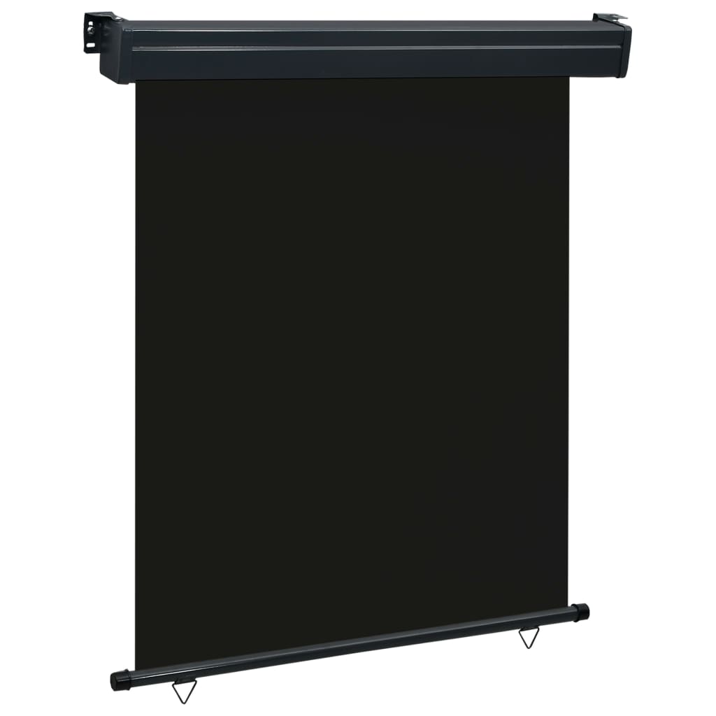 Balcony Side Awning 140x250 cm Black - Millennium Furniture