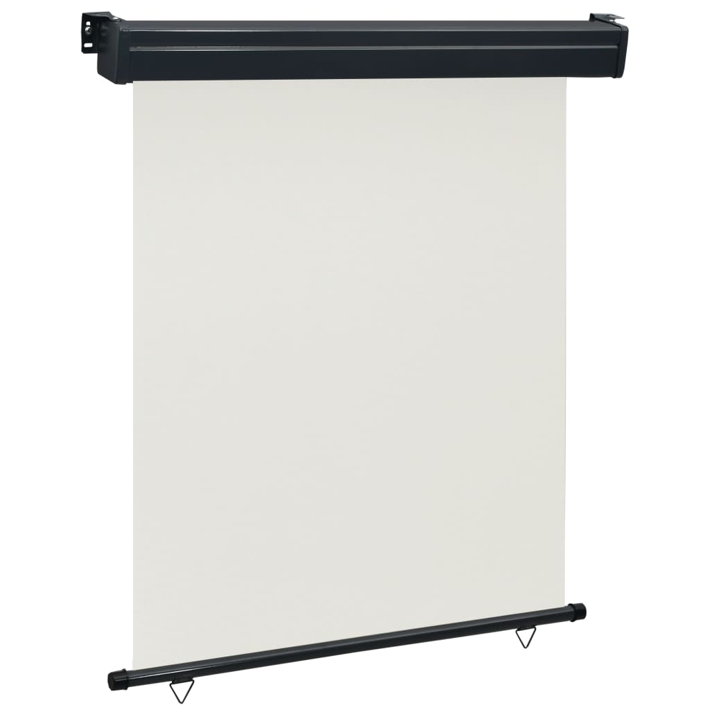 Balcony Side Awning 140x250 cm Cream - Discount Dealers