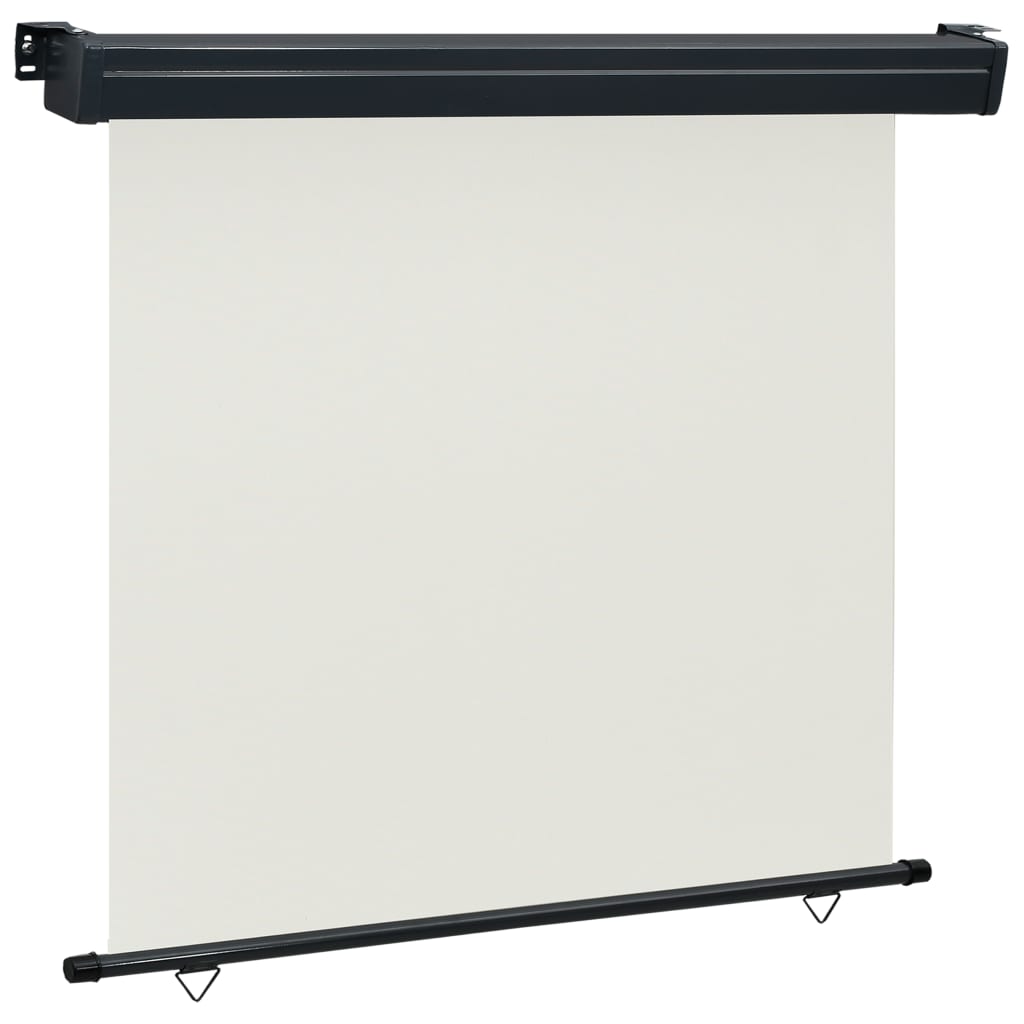 Balcony Side Awning 170x250 cm Cream - Merlin Deals