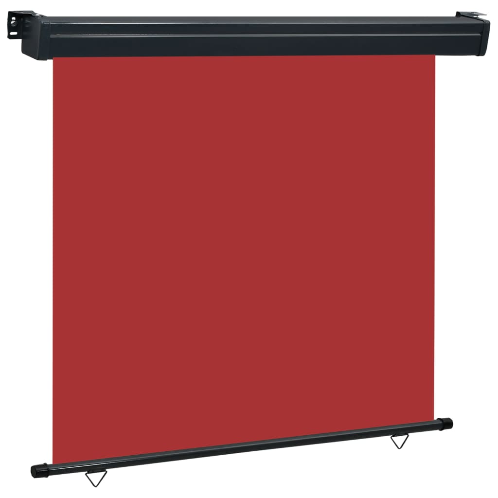 Balcony Side Awning 170x250 cm Red - Direct Imports