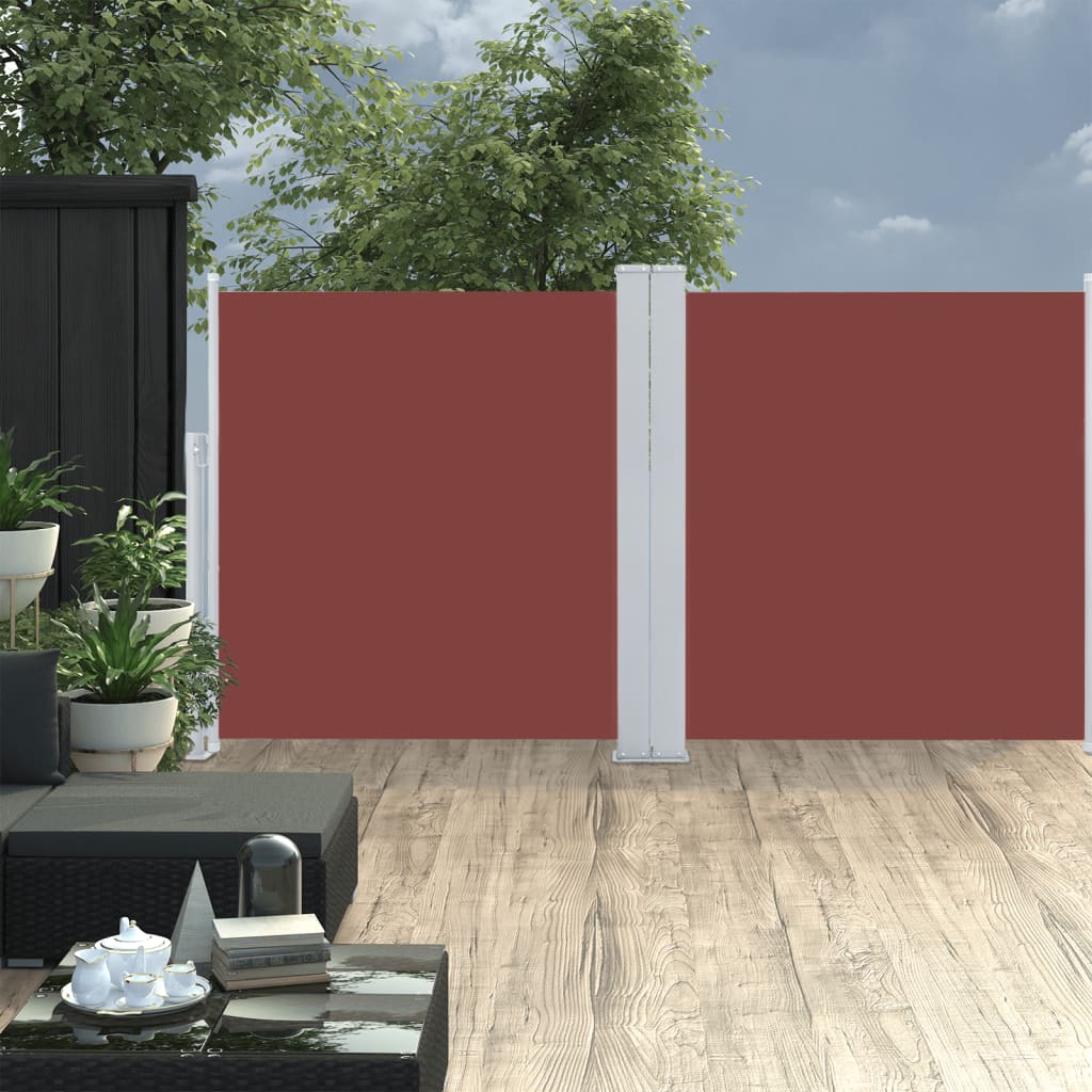 Retractable Side Awning Brown 120x600 cm - Millennium Furniture
