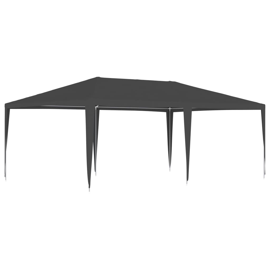 Professional Party Tent 4x6 m Anthracite 90 g/mÂ² - Millennium Furniture