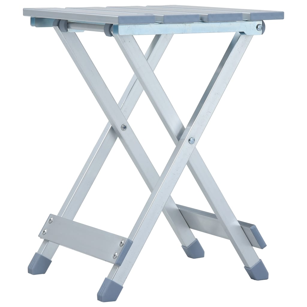 Camping Stool Aluminium 28x26x39 cm - Tyrell & Tyrell
