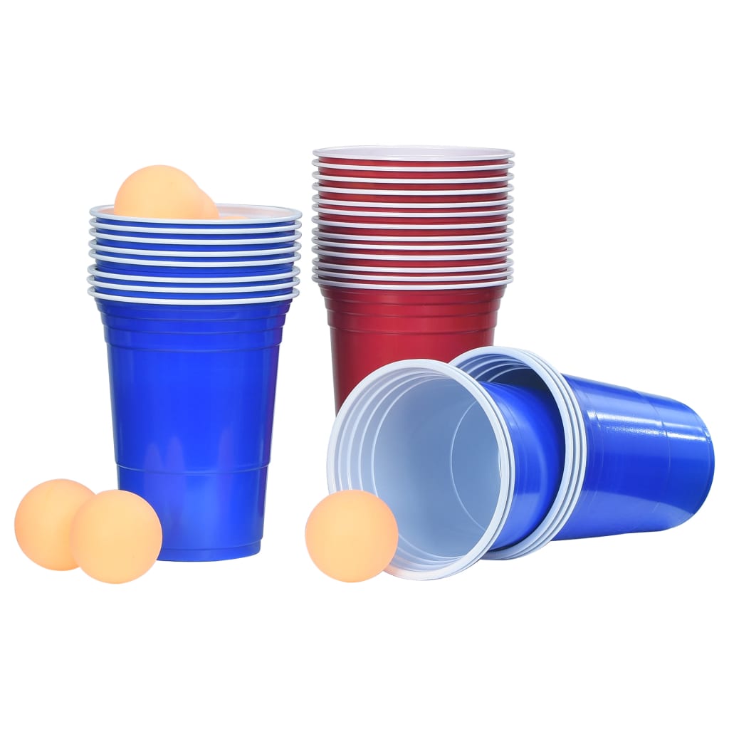 Beer Pong Table Set 0.5 L Plastic - R and M Furniture
