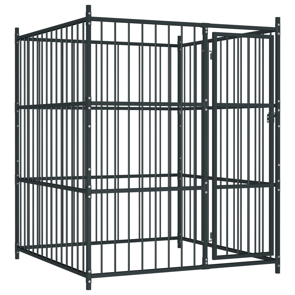 Outdoor Dog Kennel 150x150x185 cm - The Home Maker