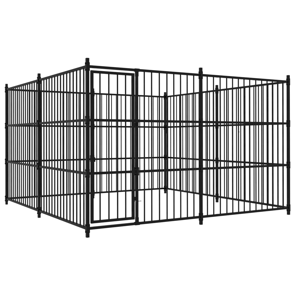 Outdoor Dog Kennel 300x300x185 cm - Style and Chic