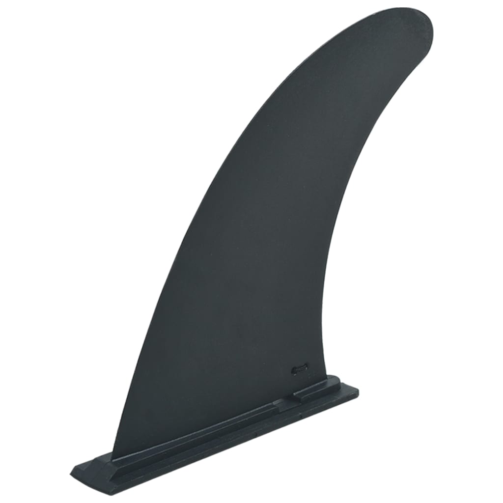 Center Fin for Stand Up Paddle Board 18.3x21.2 cm Plastic Black - Sid & Sam
