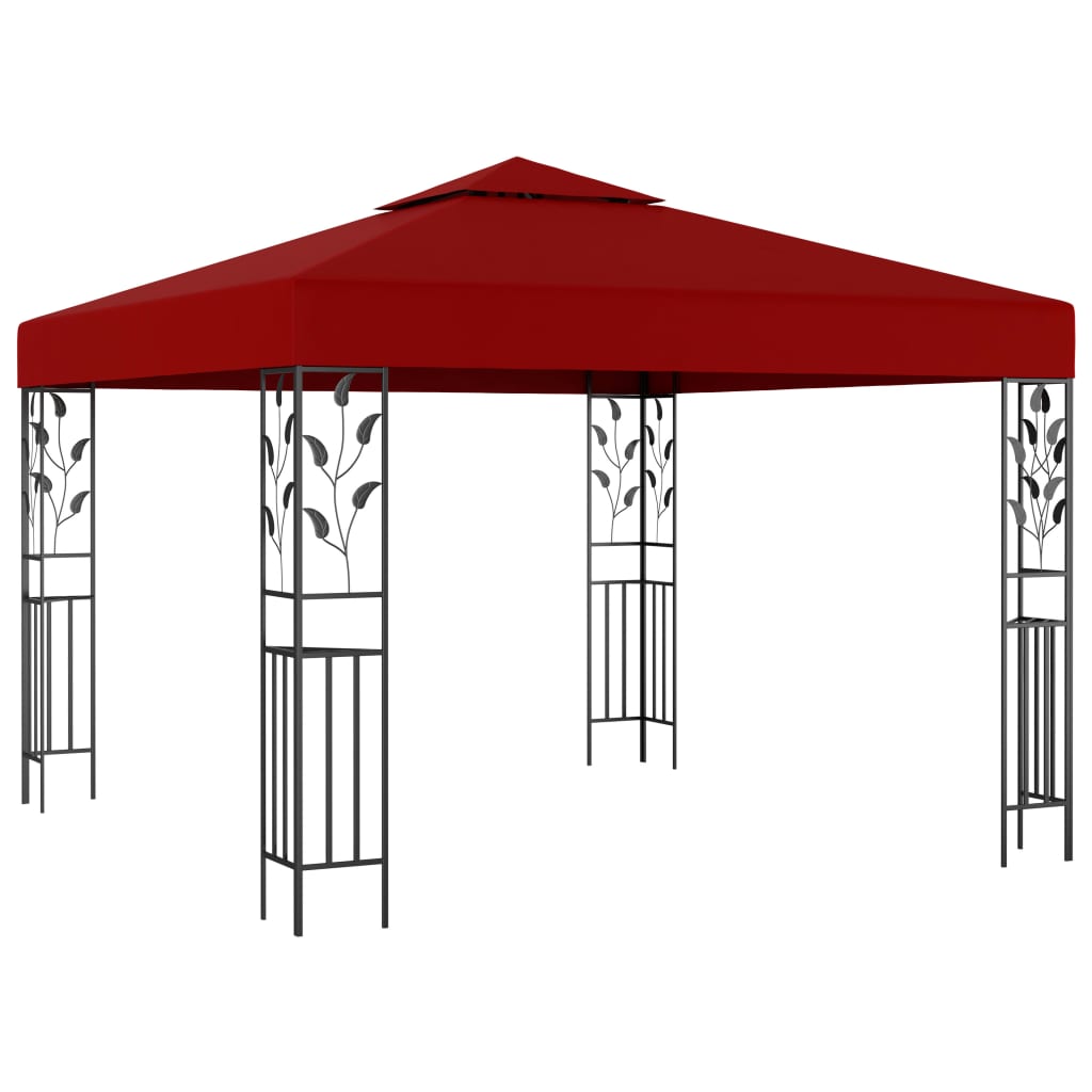 Gazebo 3x3 m Wine Red - Tyrell & Tyrell