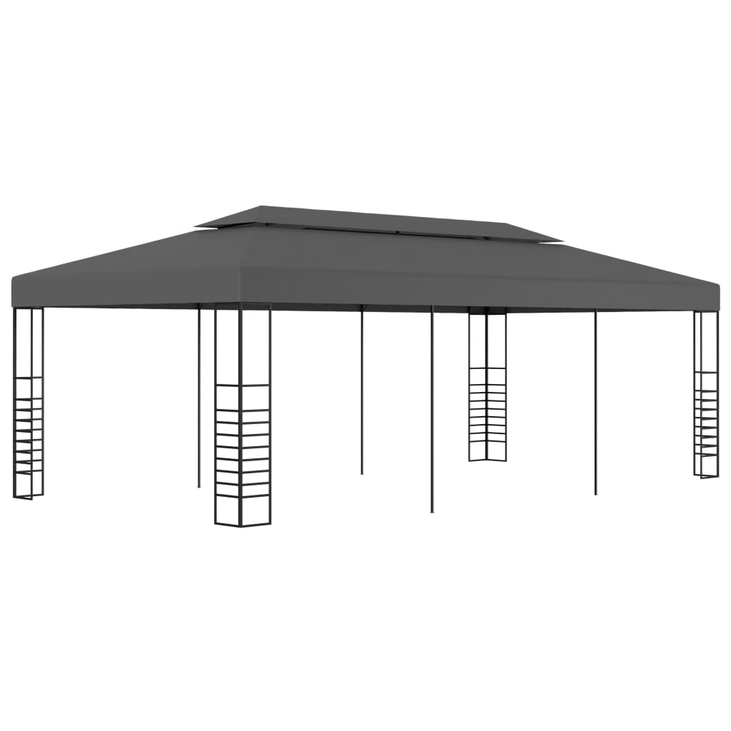 Gazebo Marquee 3x6 m Anthracite - Unbeatable Bargains