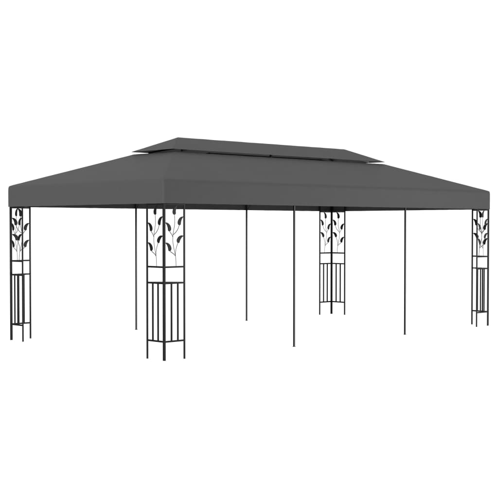 Gazebo 3x6 m Anthracite - Tyrell & Tyrell