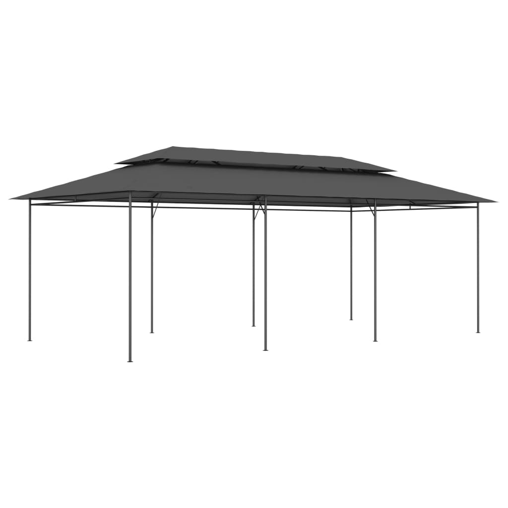 Gazebo 600x298x270 cm Anthracite - Merkel Designers