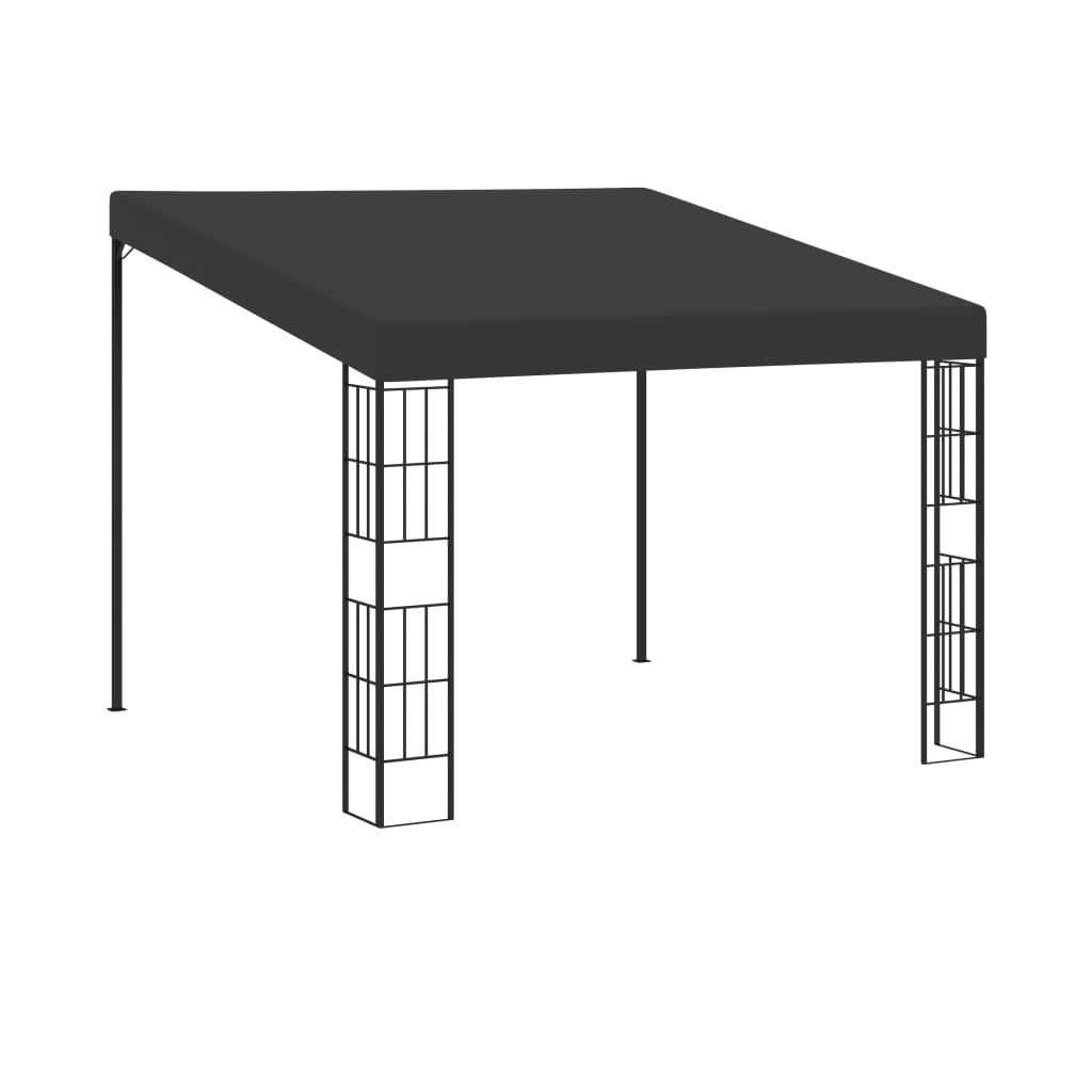 Wall-mounted Gazebo 3x3 m Anthracite Fabric - Merkel Designers