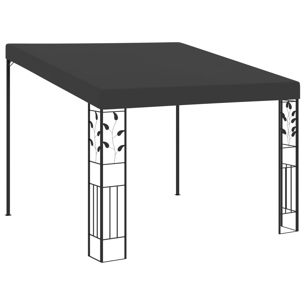 Wall-mounted Gazebo 3x3x2.5 m Anthracite - Merkel Designers
