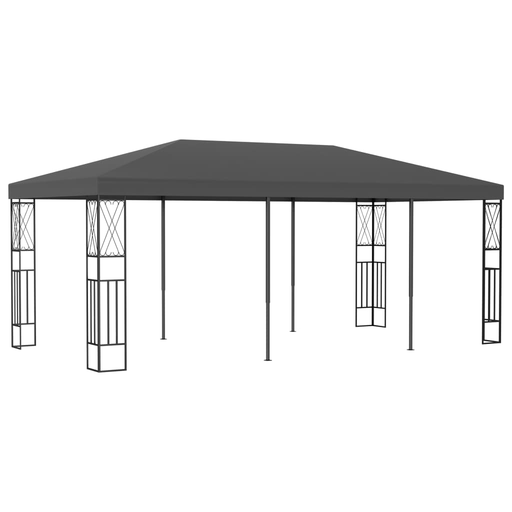 Gazebo 3x6 m Anthracite Fabric - Casper Homes