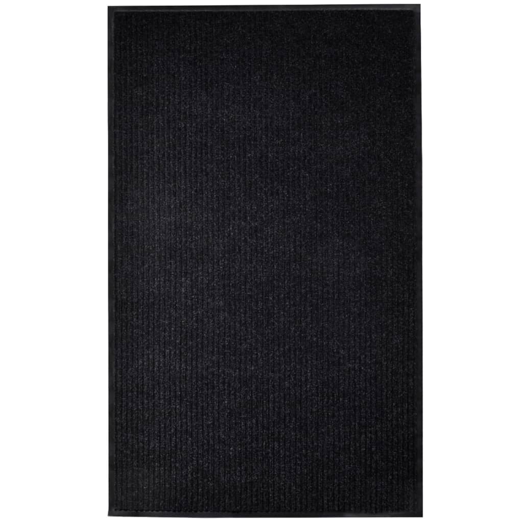 Door Mat Black 117x220 cm PVC - Merkel Designers