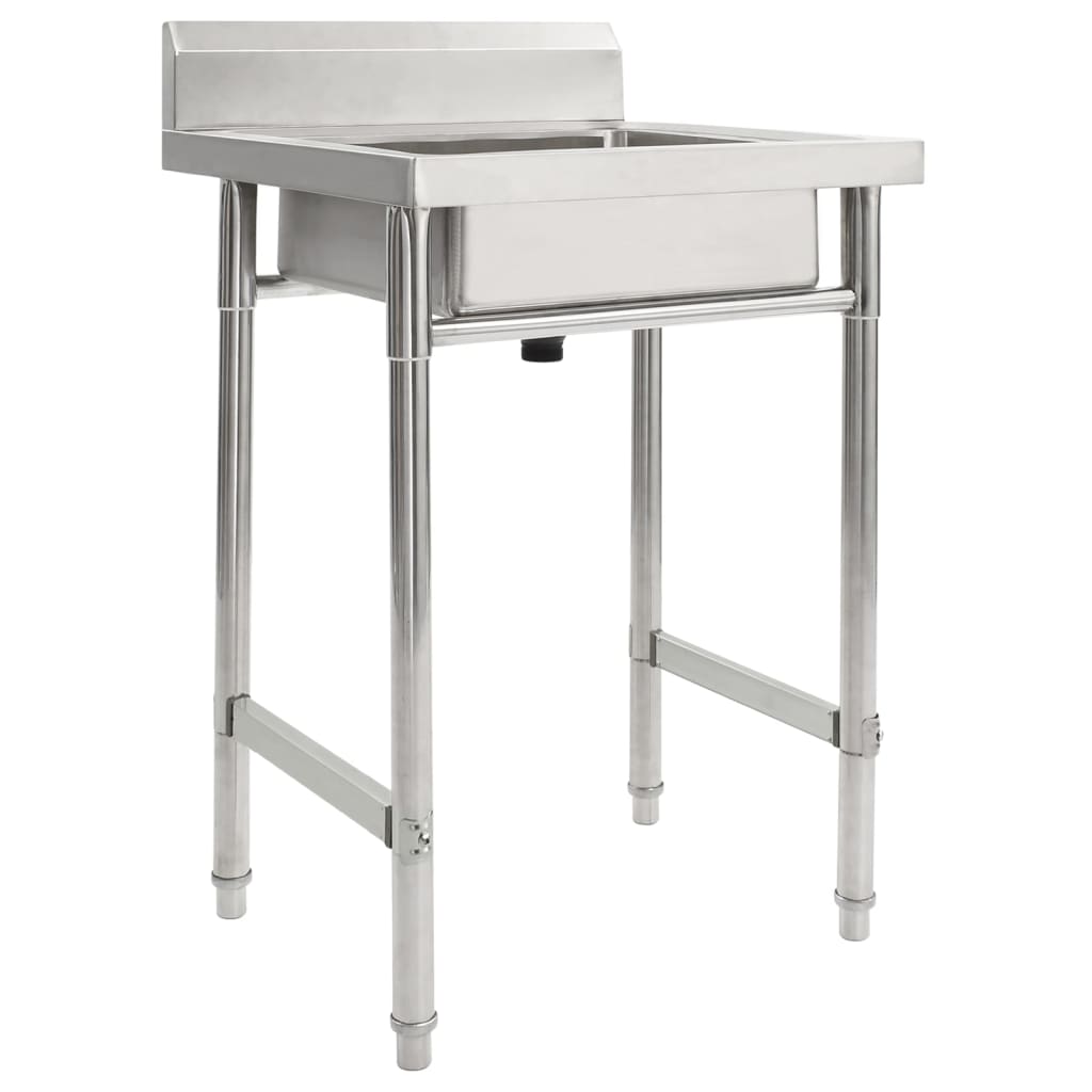 Kitchen Sink Single Basin Stainless Steel - Casper Homes